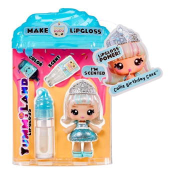 Yummiland Lipgloss Doll- Callie Birthday Cake